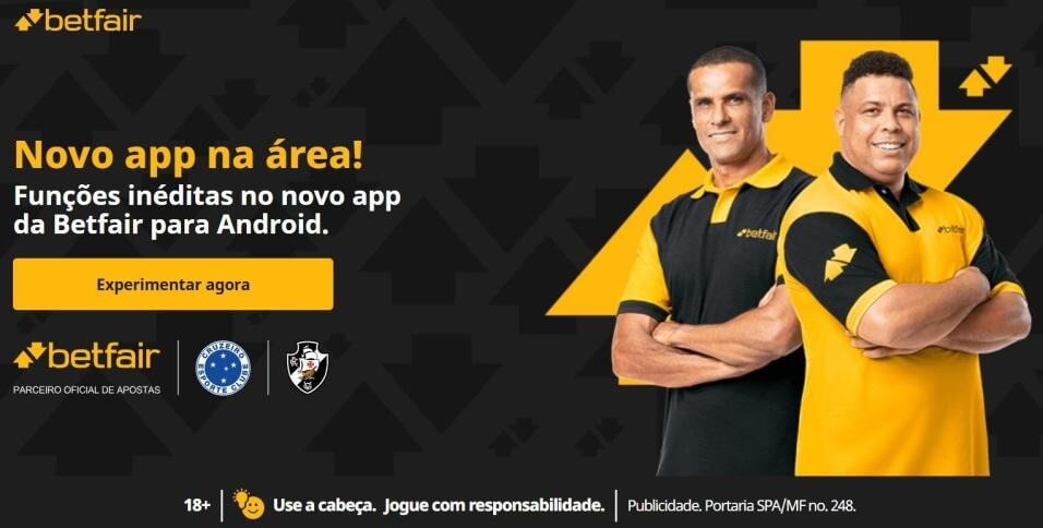 etfair para Android e iOS com guia de instalação.